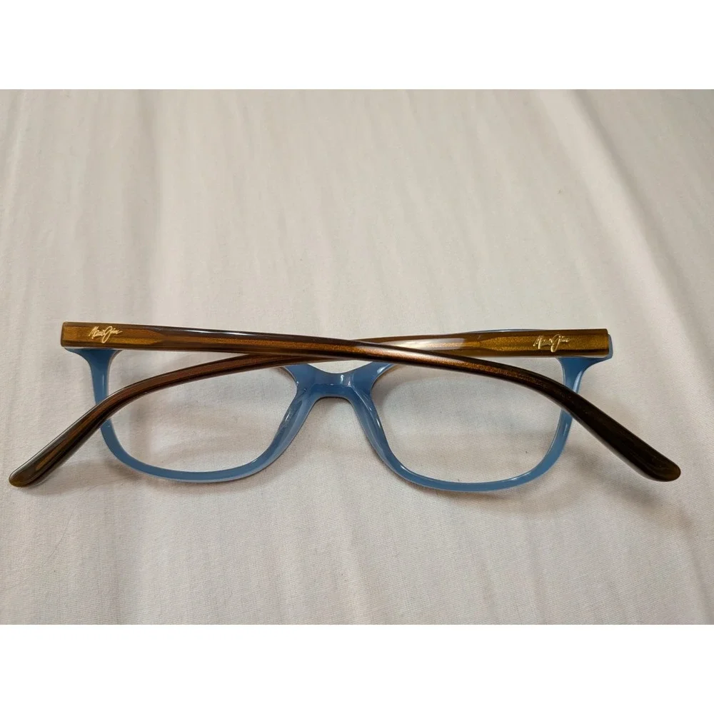 Maui Jim Eyeglasses MJ750-03T Coral Sea Tortoise/Blue Cat Eye Japan 49[]19 145